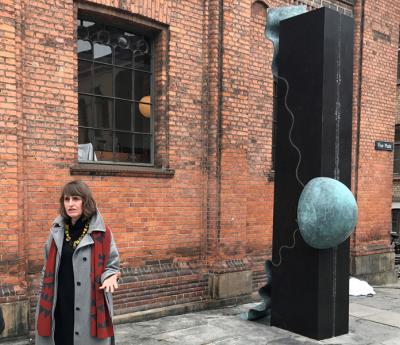 Elisabeth Toubro: Monument for Inge Lehmann, 2017. Københavns Universitet
