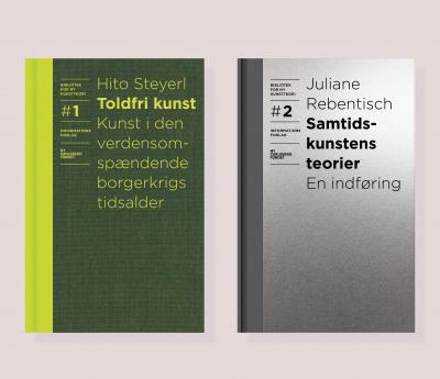 Bibliotek for ny kunstteori. Forsider