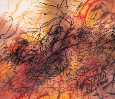 Julie Mehretu  First Seal (R 6:1) 