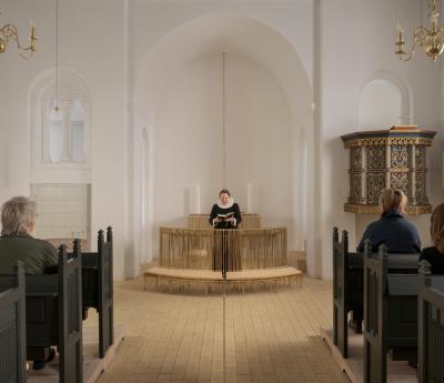 Tove Storch i Gredstedbro Kirke_3. Foto: David Stjernholm
