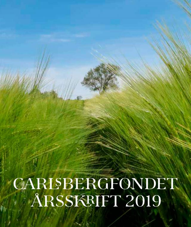 Forside Carlsbergfondet Årsskrift 2019