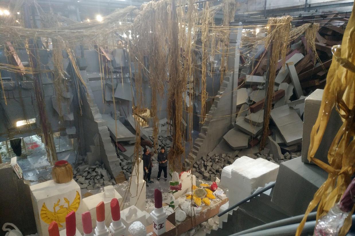 Thomas Hirschhorn. “Re-sculpt”, 2018