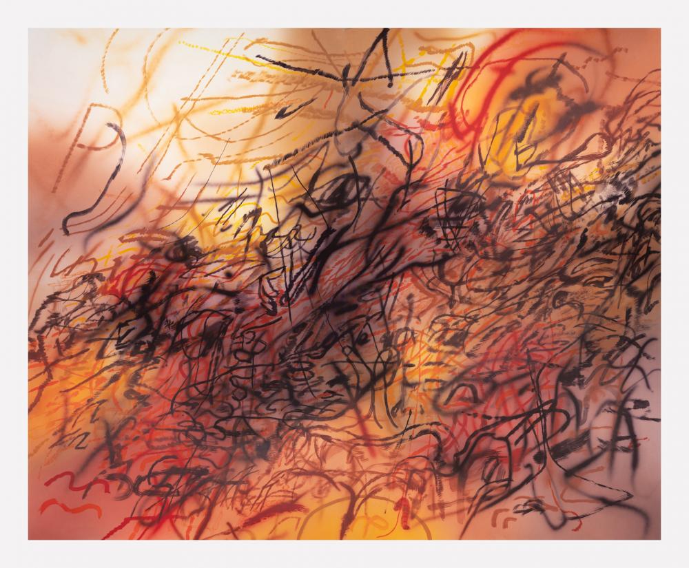 Julie Mehretu  First Seal (R 6:1) 