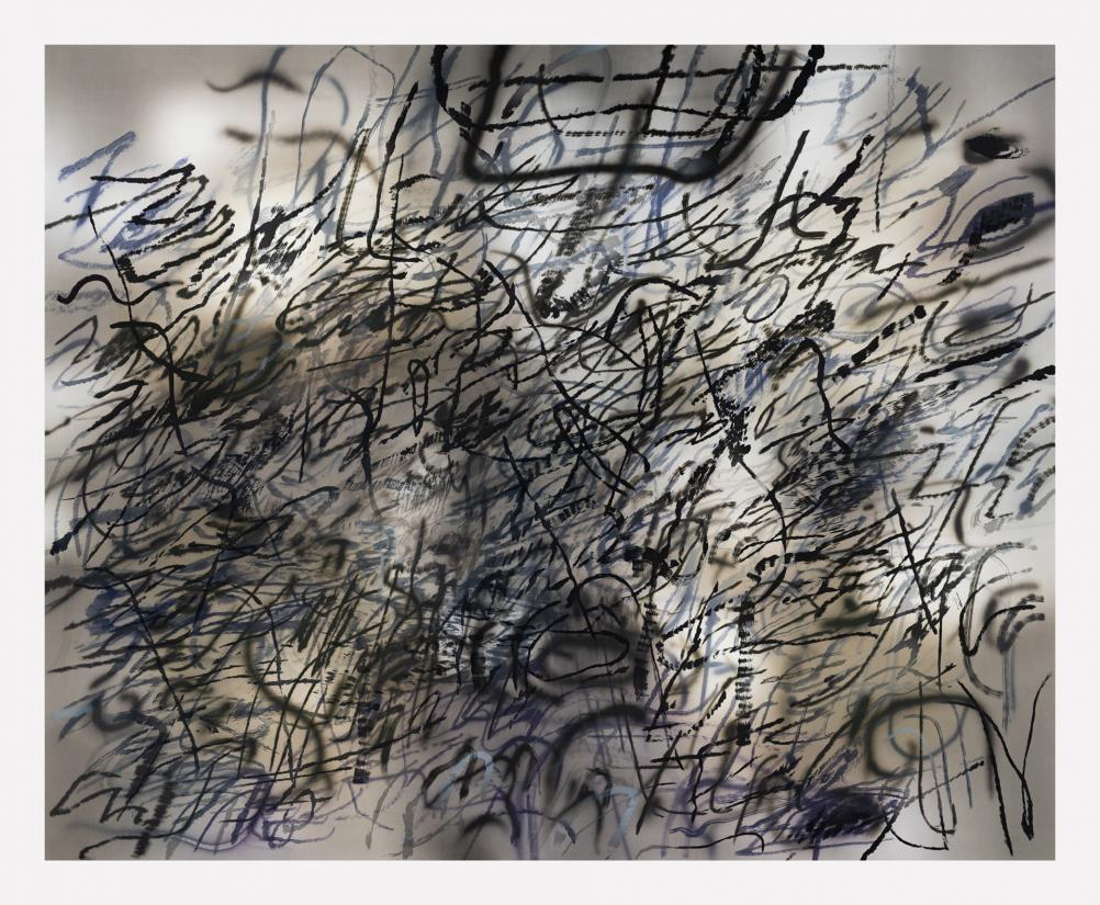 Julie Mehretu Third Seal (R 6:5), 2020