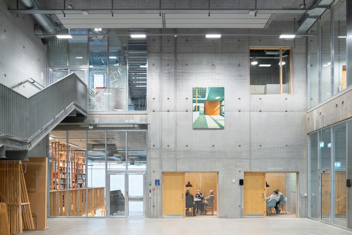 Arkitektskolen Aarhus Kaspar Bonnén Udsmykning 2023 Ny Carlsbergfondet