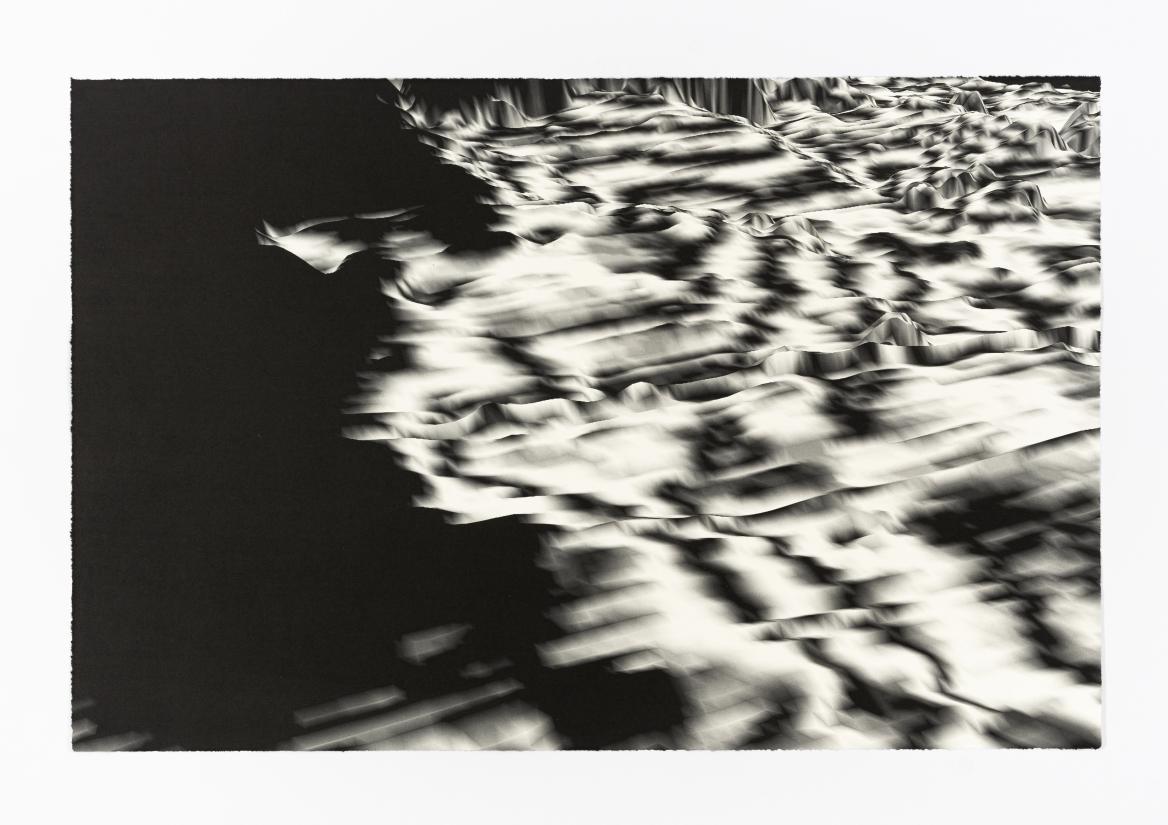 Nanna Debois Buhl, A Cosmic Roar I, 2024. Fotogravure – Kastrupgårdsamlingen