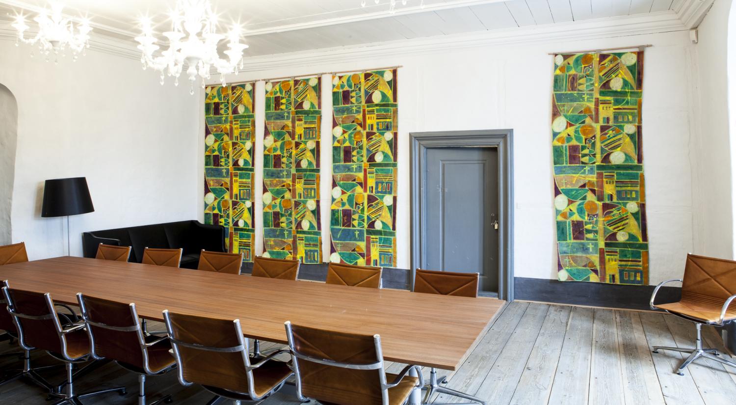 Alexander Tovborg: Karen Bille Brahe tæpperne [The Karen Bille Brahe Tapestries], 2015. Odense Adelige Jomfrukloster (SDU)