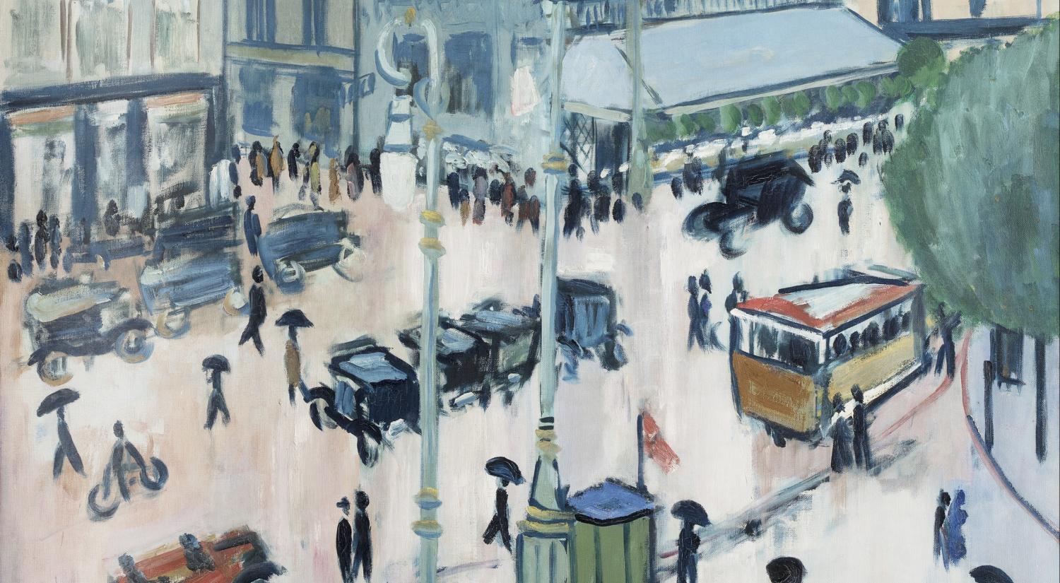 Svend Johansen. Kongens Nytorv, 1926