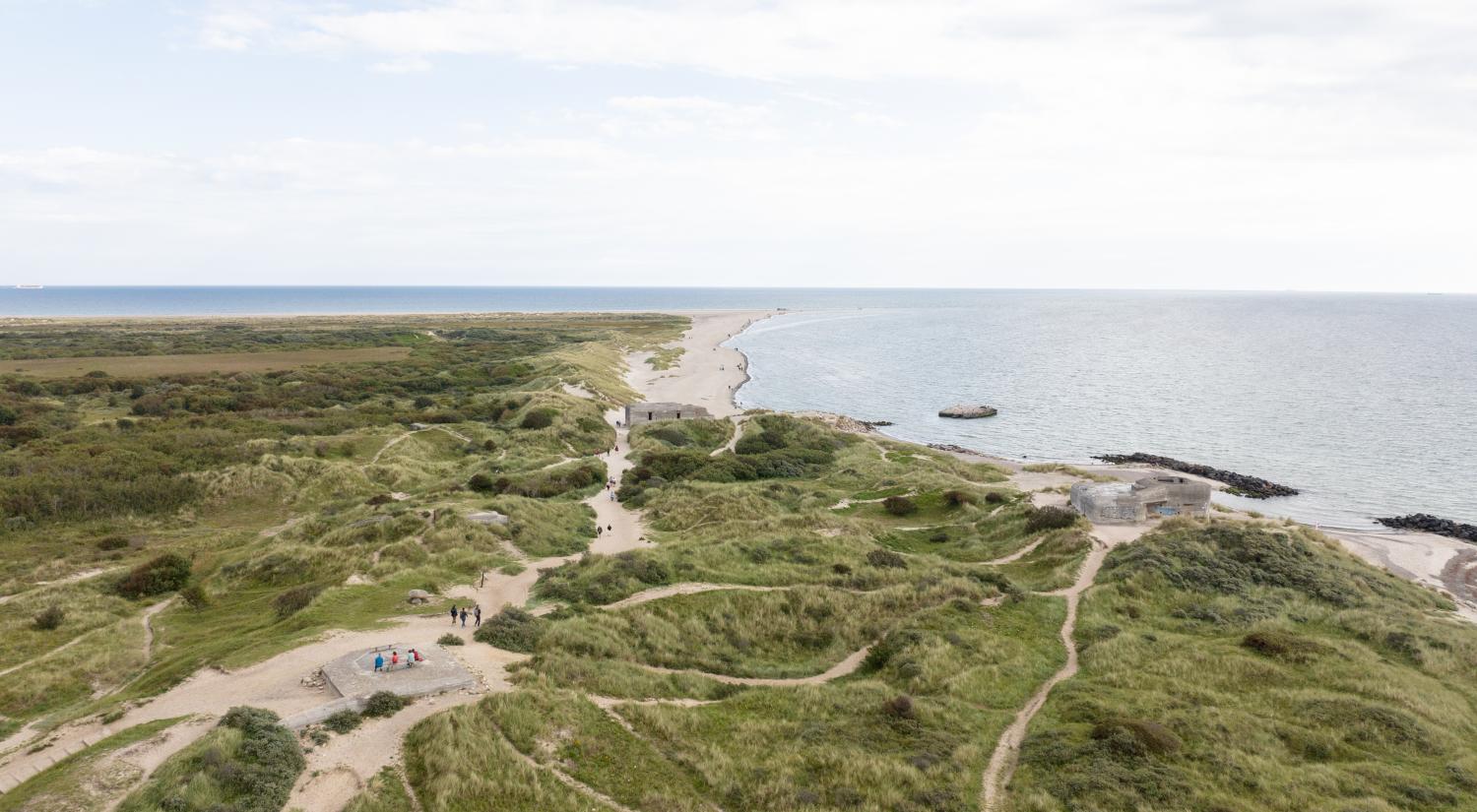 Stiforløb i klitterne